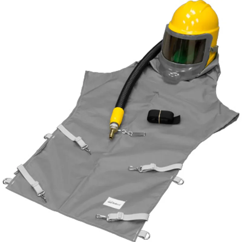 Pirate Brand - BULLARD® GENVX® (GVX), Free Air Pump Respirator, Type CE, 38" Cape 38VX, F35 Constant Flow, 1/2" Industrial Interchange