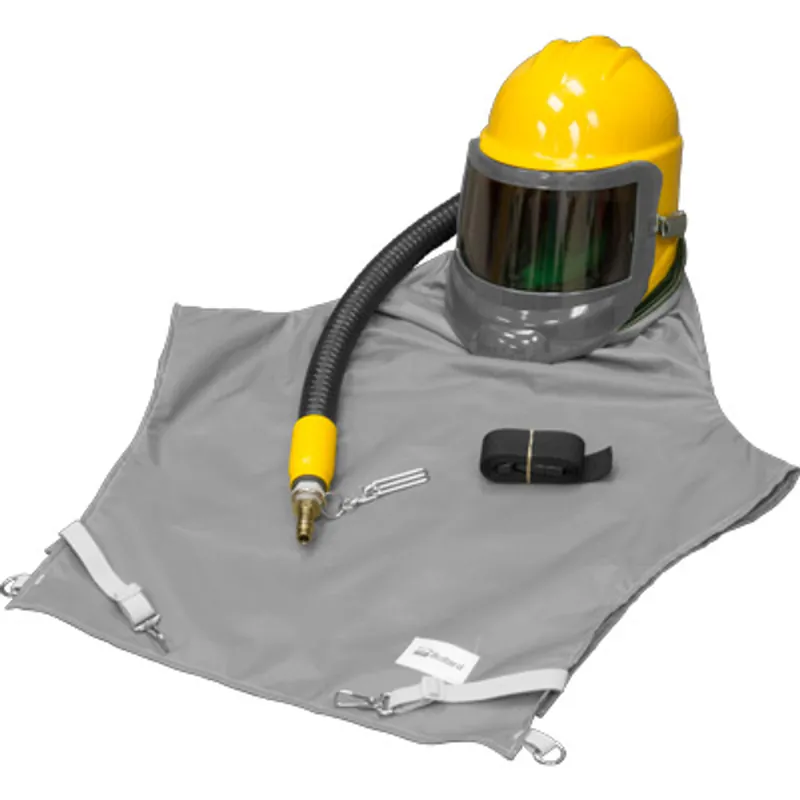Pirate Brand - BULLARD® GENVX® (GVX), Free Air Pump Respirator, Type CE, 28" Cape 28VX, F35 Constant Flow, 1/2" Industrial Interchange