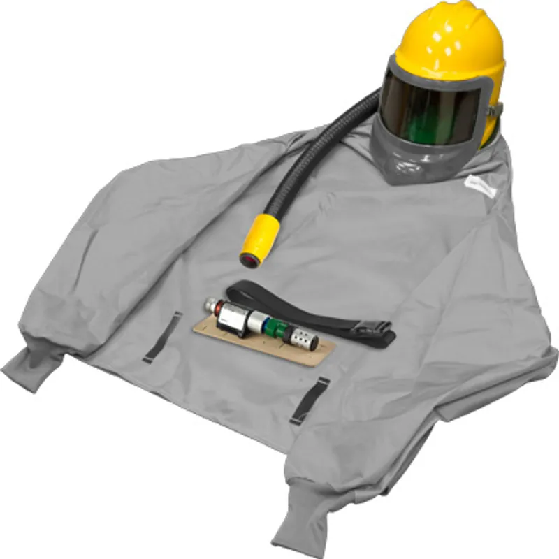 Pirate Brand - BULLARD® GENVX® (GVX), Compressed Air Respirator, Type CE, 38" PARKA PKVX, HC2400 HOT/COLD TUBE, 1/4" Industrial Interchange