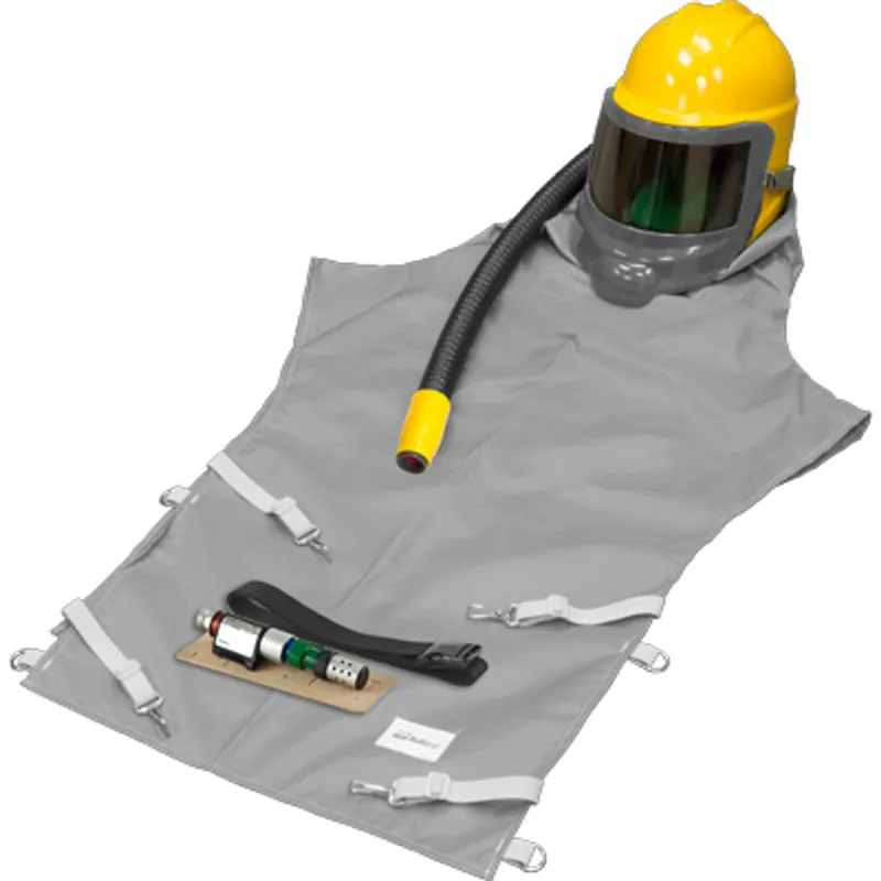 Pirate Brand - BULLARD® GENVX® (GVX), Compressed Air Respirator, Type CE, 38" Cape 38VX, HC2400 HOT/COLD TUBE, 1/4" Industrial Interchange
