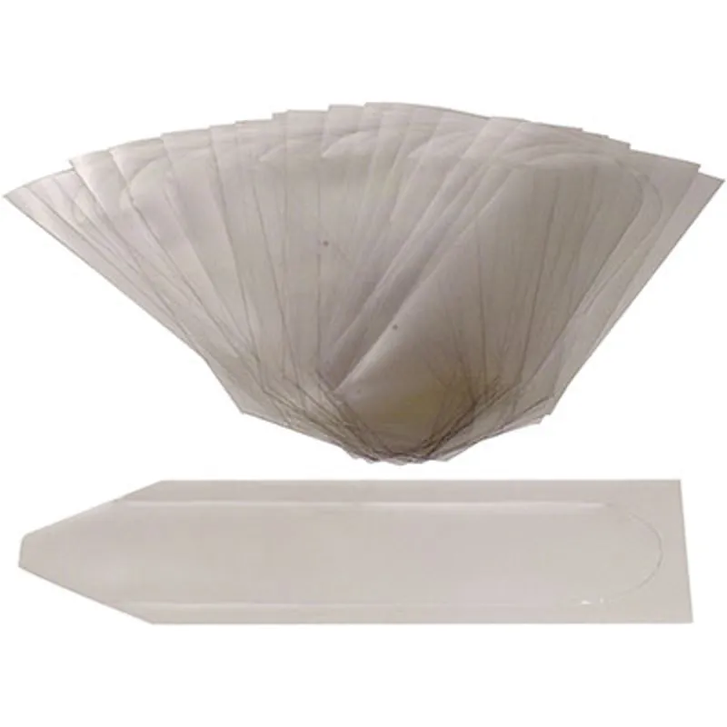 Pirate Brand - BULLARD® 88VX, Mylar Lens Cover .005" Thick, Clear Rectangular, Perforated Edge (25 Pack), Type CE