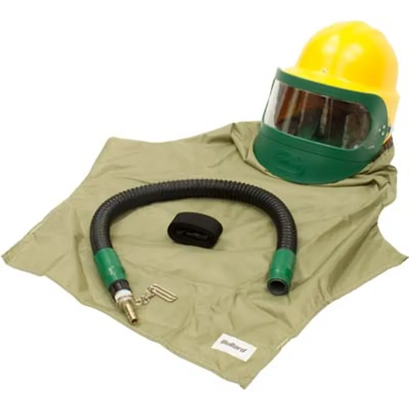 Pirate Brand - BULLARD® 88VX, Free Air Pump Respirator, Type CE, 28" Cape 46VX, F35 Constant Flow 1/2" Industrial Interchange