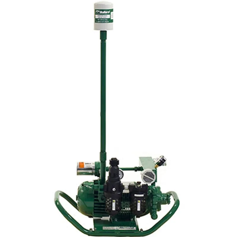 Pirate Brand - BULLARD® ADP20, Air Driven Free Air Pump, 30 CFM, 2 Quick-Disconnect 1/2" Industrial Interchange Couplers