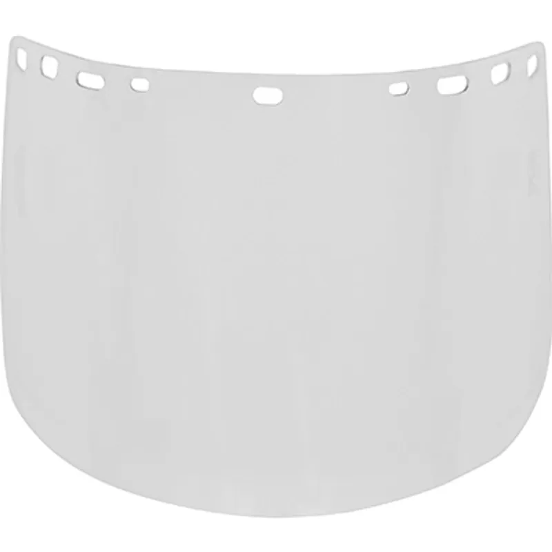 Pirate Brand - BULLARD® Polycarbonate Faceshield/Visor, 8" x 15" x .040"