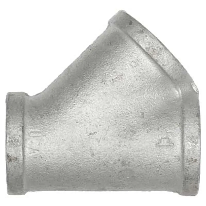 Pirate Brand - CLEMCO/ZERO, Wye, Galvanized, 1-1/2"
