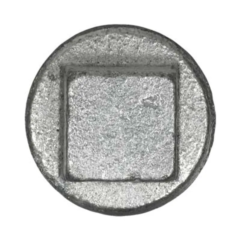 Pirate Brand - Pipe Plug, Galvanized, 1-1/2"