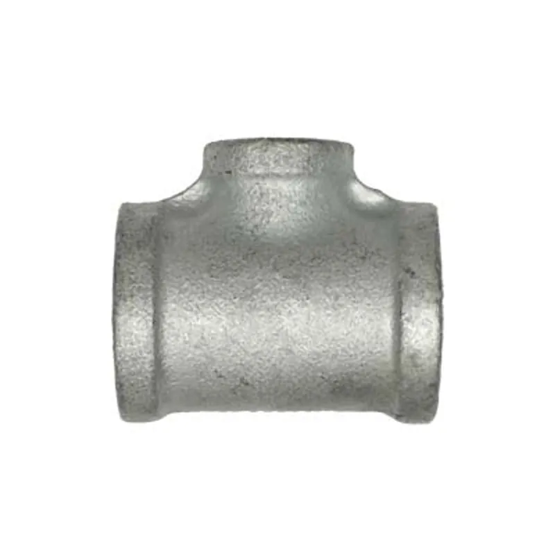 Pirate Brand - EMPIRE Style, Tee, Galvanized, 1" x 1" x 1/2" (1" Pipe String)