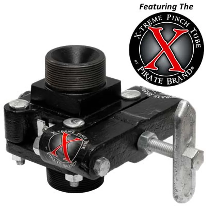 Pirate Brand - EMPIRE Style, Valve, Pinch, Manual (Includes X-Treme Duty™ Tube)(1" Pipe String)