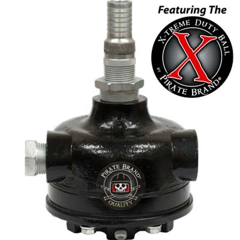 Pirate Brand - EMPIRE Style, Valve, Exhaust, 8 (Includes X-Treme Duty™ Ball) (1" Pipe String)
