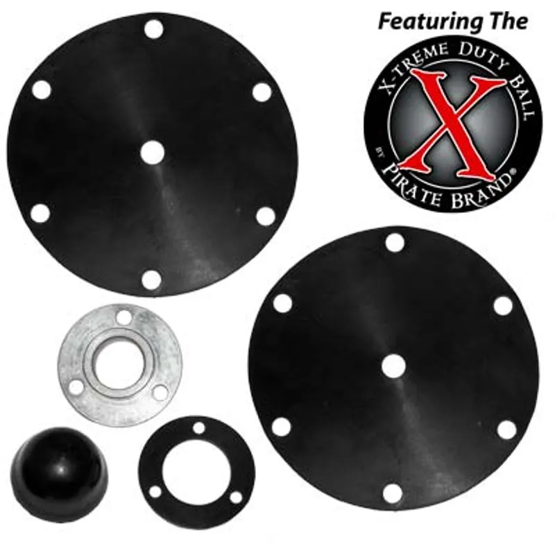 Pirate Brand - EMPIRE Style, Valve, Exhaust, 8 & 2, Repair Kit, Includes 1, (2)2, 3, & 4 (Includes X-Treme Duty™ Ball) (1" Pipe String)