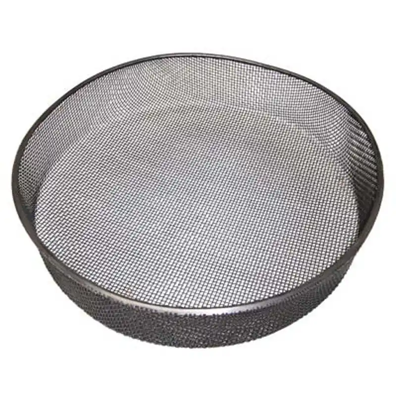 Pirate Brand - EMPIRE Style, Screen, Reclaimer, Removable, 8 Mesh, 11-1/2" Dia x 2-1/8" Height (1" Pipe String)