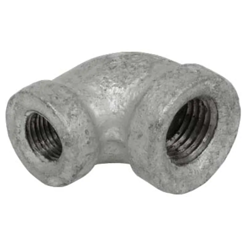 Pirate Brand - EMPIRE Style, Elbow, Reducing, Galvanized, 1/4" x 1/8"