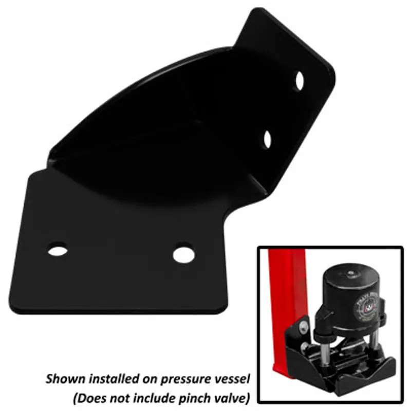 Pirate Brand - KEY HOUSTON Style, Bracket, Mounting for 400 Pinch Valve on 300-350P&S and 600-650P&S Vessels