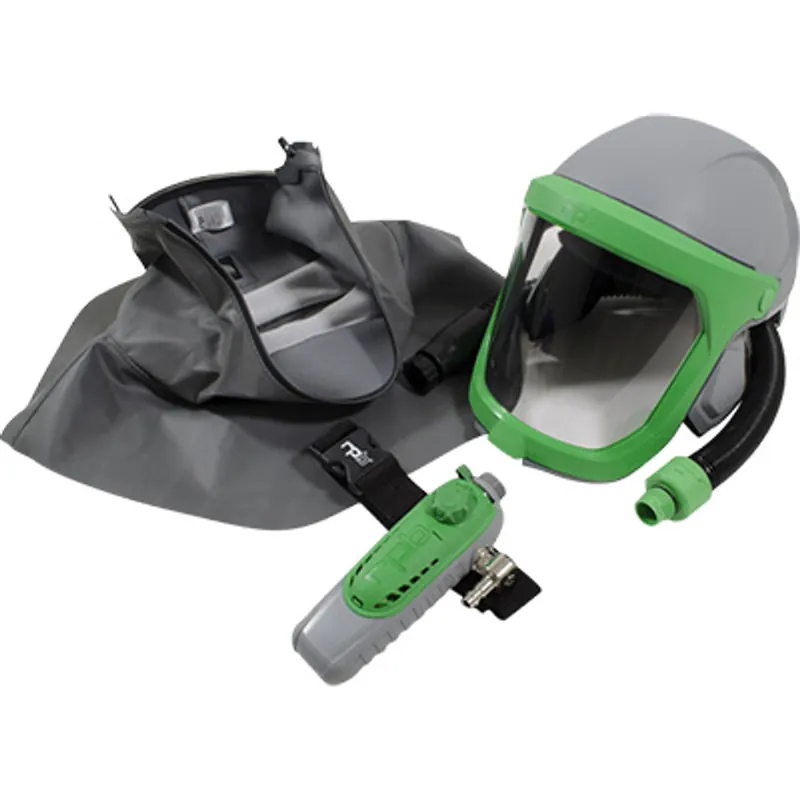 Pirate Brand - RPB®, Z-LINK® Respirator w/ Zytec Fire-Rated Shoulder Cape, C40 Climate Control Device, ANSI Z87+ Safety Lens, ANSI Z89.1 Hard Hat Protection (NIOSH Approved No. TC-19C-0535 Type C)