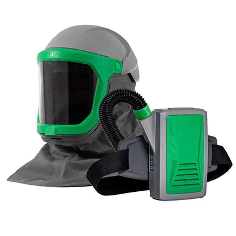 Pirate Brand - RPB®, Z-LINK® Respirator w/ Zytec Fire-Rated Shoulder Cape, PX5 AIR PAPR Belt Mounted Powered Respirator