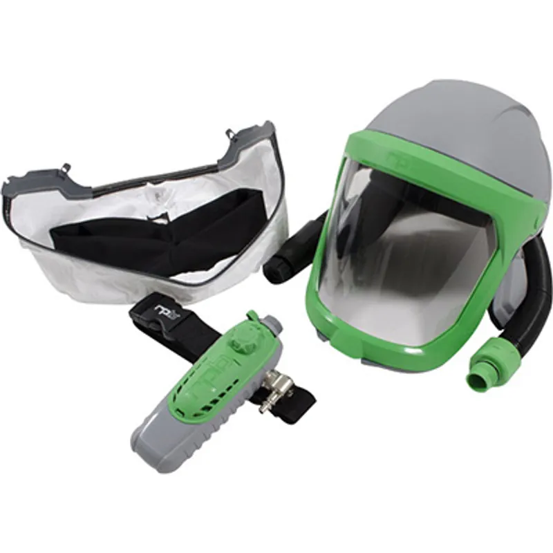 Pirate Brand - RPB®, Z-LINK® Respirator w/ Tychem QC Face Seal, C40 Climate Control Device, ANSI Z87+ Safety Lens, ANSI Z89.1 Hard Hat Protection (NIOSH Approved No. TC-19C-0534 Type C)