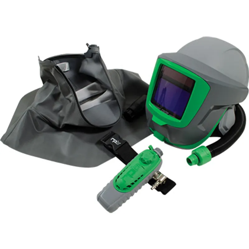 Pirate Brand - RPB®, Z-LINK®+ Respirator w/ Zytec Fire-Rated Shoulder Cape, Weld Visor w/ Auto-Darken Filter, C40 Climate Control Device, ANSI Z87+ Safety Lens, ANSI Z89.1 Hard Hat Protection (NIOSH Approved No. TC-19C-0535 Type C)