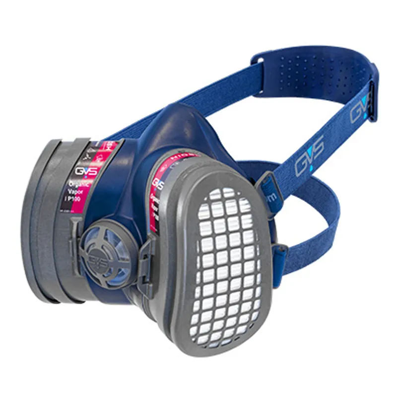 Pirate Brand - GVS, Elipse® OV/P100 Low Profile Half-Face Respirator w/ Replaceable Filters (Two Size Options)