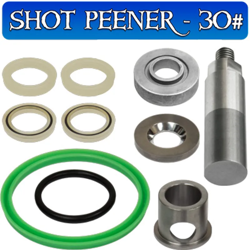 Pirate Brand - Schmidt Mfg Style, APV II, Shot-Peener-30 , Repair Kit w/TC Sleeve & Seat, Includes 8, 10, (2)13, (2)15, 16, 17, 18 & 20