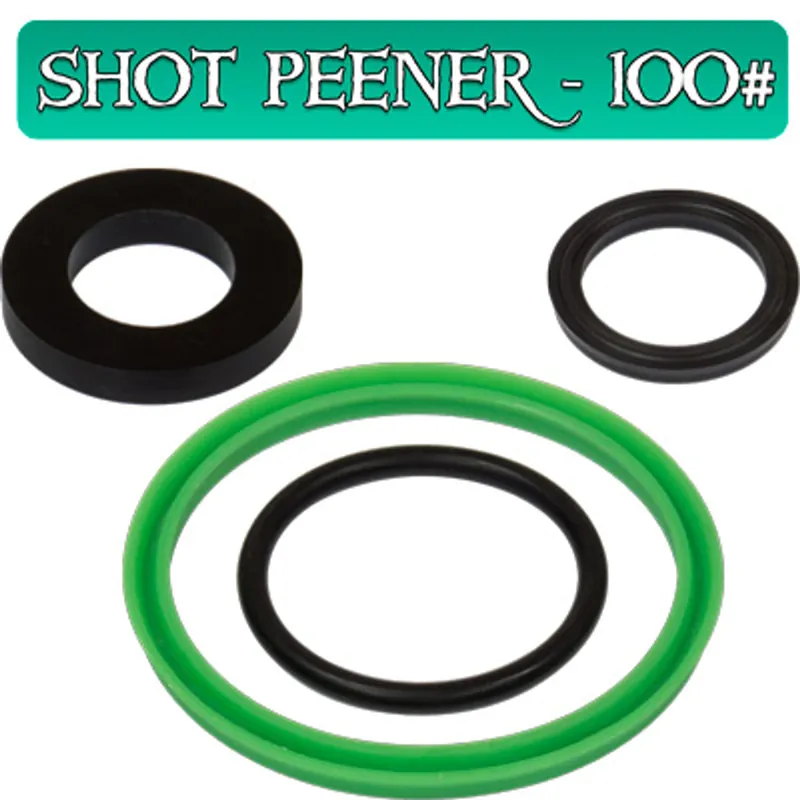 Pirate Brand - Schmidt Mfg Style, APV, Big-Bore™, Shot-Peener-100 , Seal Kit, Seals Only, Includes 6, 11, 15 & 23