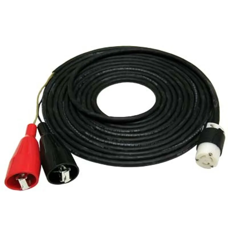 Pirate Brand - Schmidt Mfg Style, Power Cord, 25‘ 12VDC, 3-Lug, X-Treme Duty™ Urethane Cord