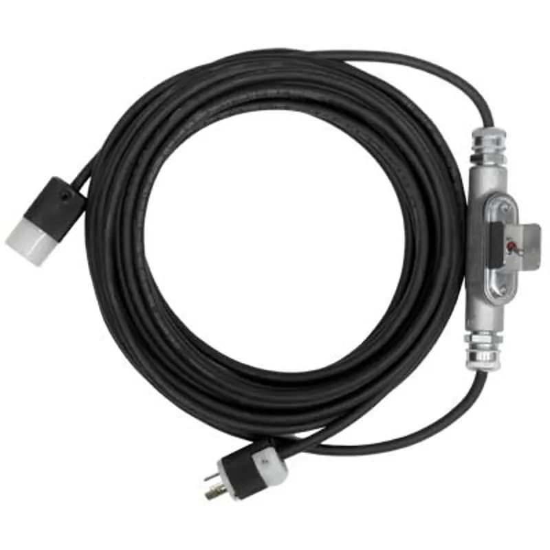 Pirate Brand - Schmidt Mfg Style, Cord w/Connectors & Abrasive Cutoff Switch Assembly, 55‘ or 110‘ 3-Prong, 3-Wire, X-Treme Duty™ Urethane Control Cord