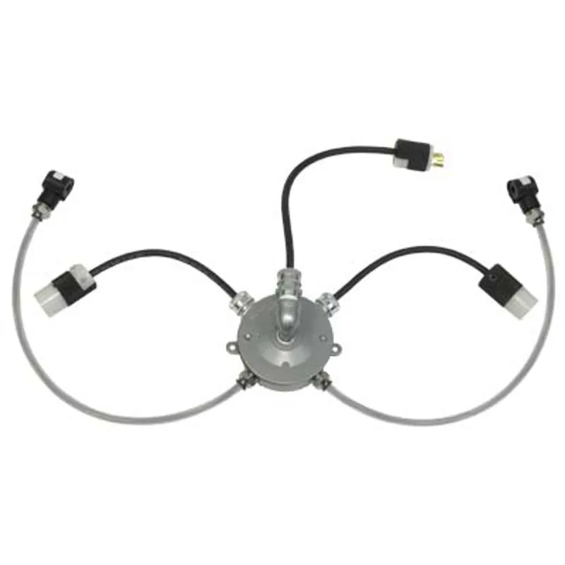Pirate Brand - Schmidt Mfg Style, Junction Box Assembly 12VDC Bulk Blaster (Outlet Options)