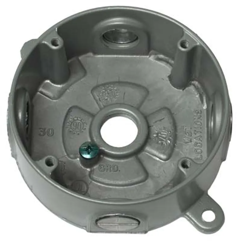 Pirate Brand - Schmidt Mfg Style, Junction Box Shell, 5 Outlet