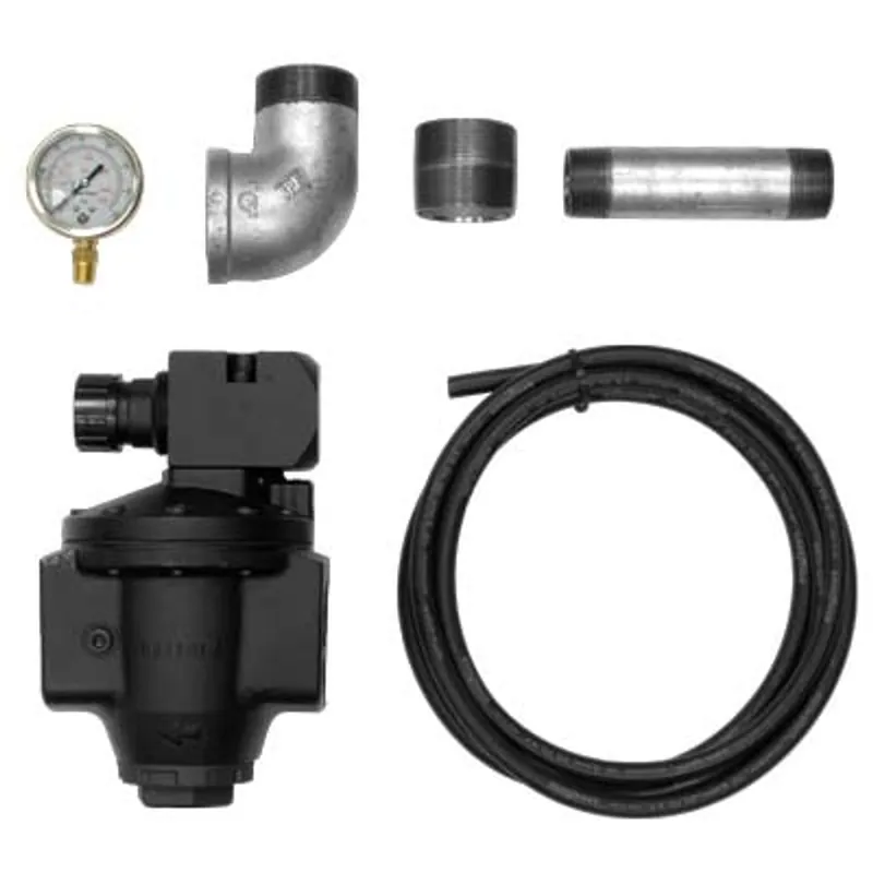 Pirate Brand - Schmidt Mfg Style, 2" BIG GUN Full Flow Piggyback Pressure Regulator Kit (Customer Installed)
