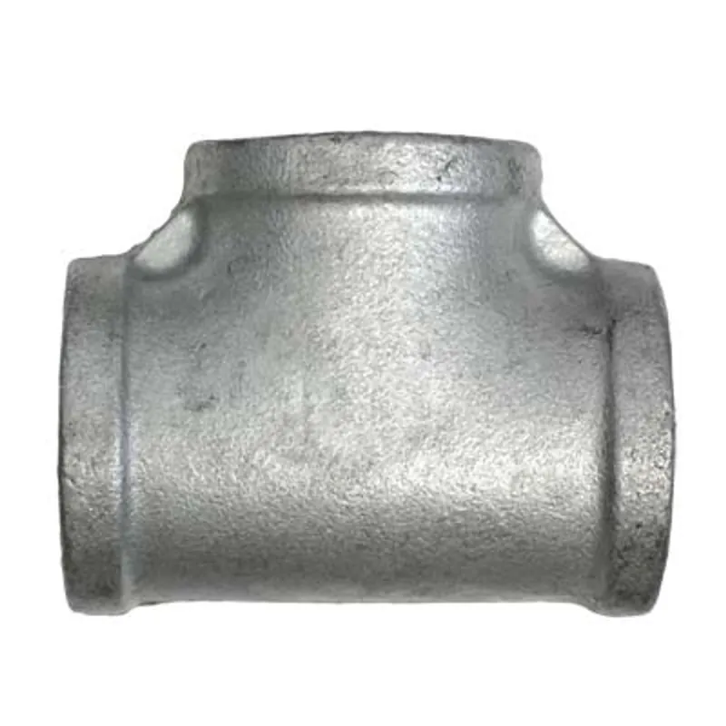 Pirate Brand - Schmidt Mfg Style, Tee, Galvanized, 1-1/4"