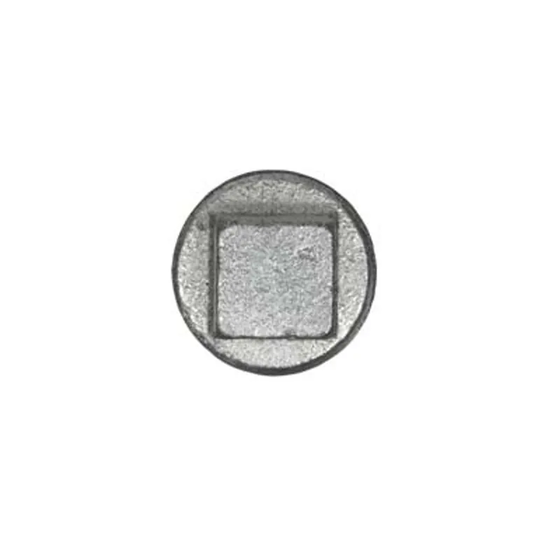 Pirate Brand - Schmidt Mfg Style, Pipe Plug, Galvanized, 3/4"