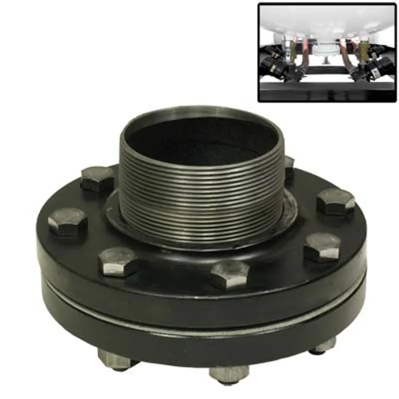 Pirate Brand - 4" Blind Flange Assembly