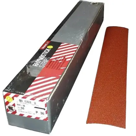 INDASA 2.75" x 16.5" Rhynostick RedLine PSA Sanding Board Strips