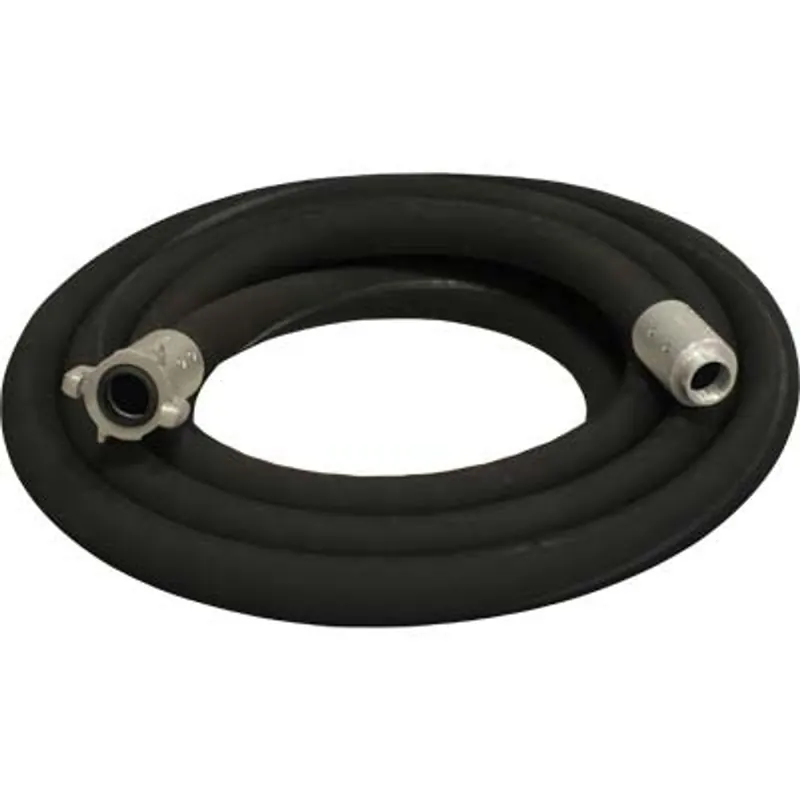 Pirate Brand - 1-1/2" Blast Hose Assembly, BIG GUN Full Flow w/ Aluminum Couplings