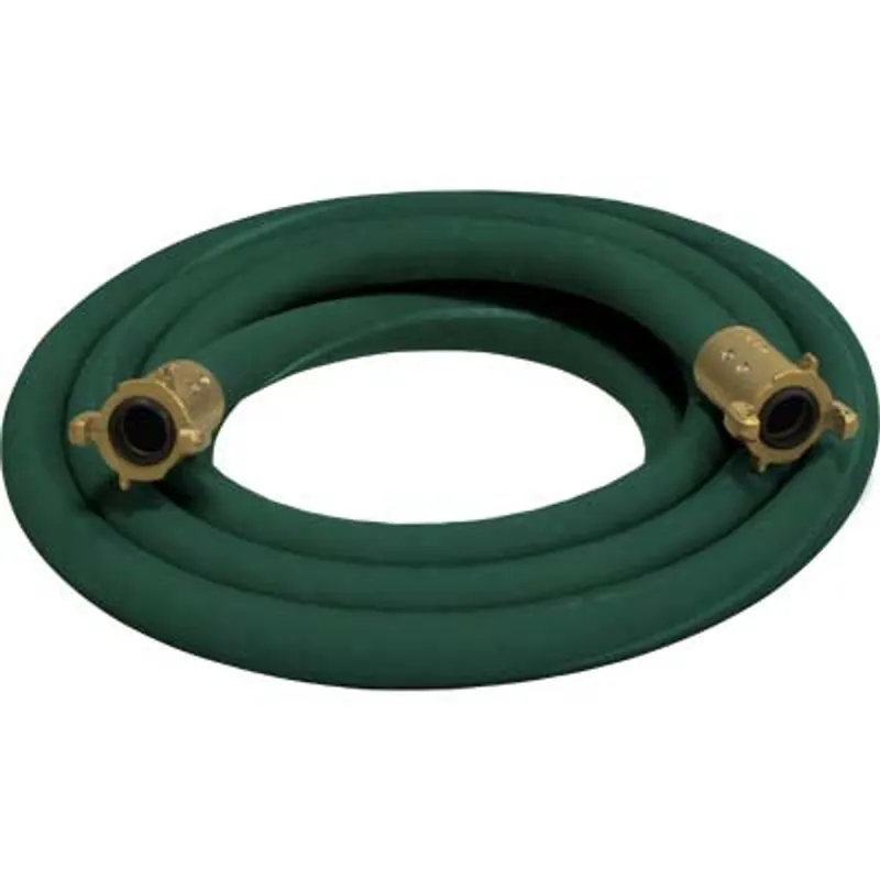Pirate Brand - 1-1/2" Blast Hose Extension Assembly, Green, BIG GUN Full Flow w/ Brass Couplings