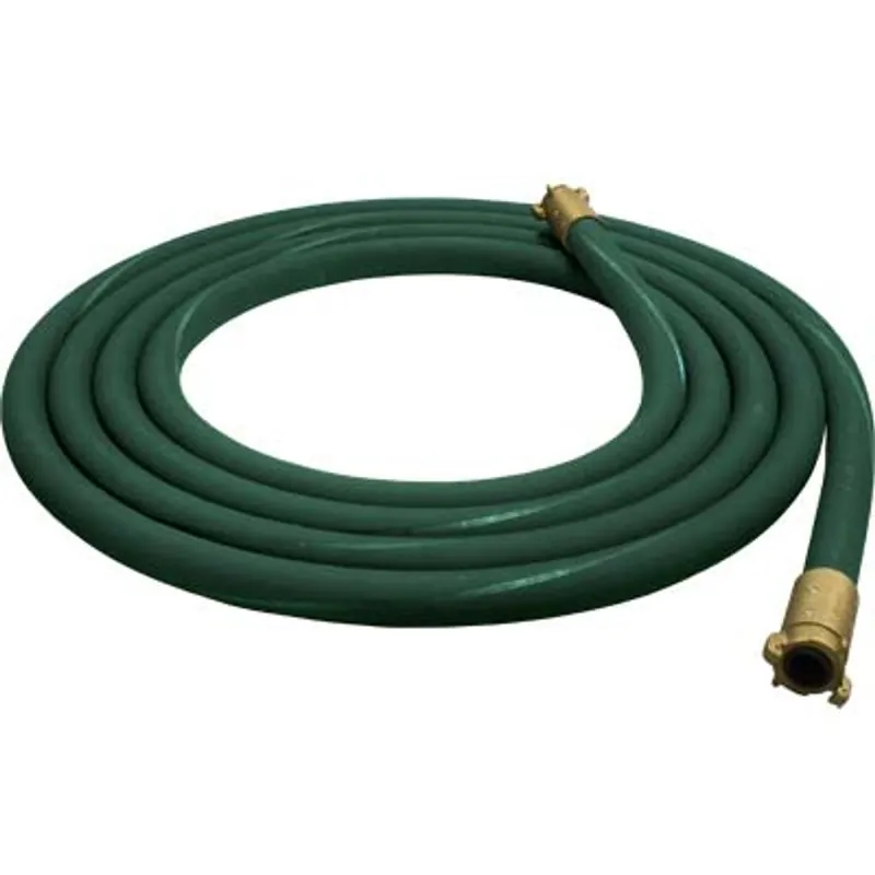 Pirate Brand - 2" Blast Hose Extension Assembly, Green, BIG GUN Full Flow w/ Brass Couplings