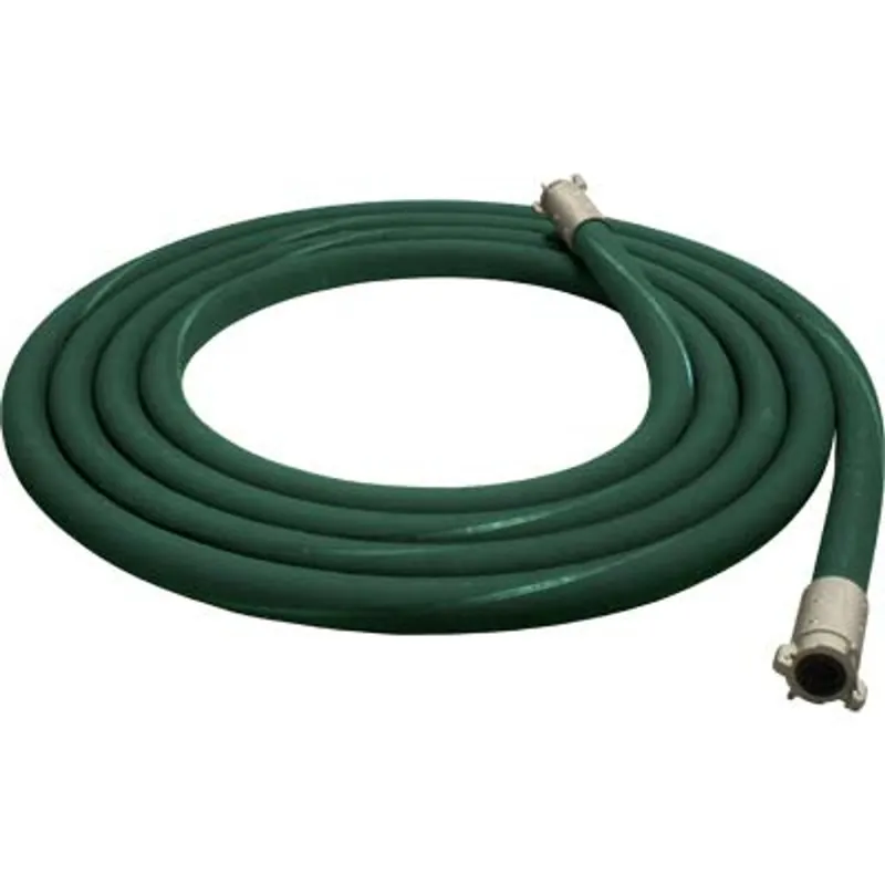 Pirate Brand - 2" Blast Hose Extension Assembly, Green, BIG GUN Full Flow w/ Aluminum Couplings