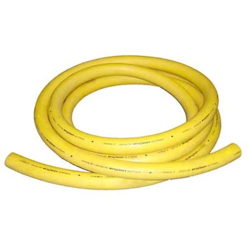 Pirate Brand - Hose, Air, Yellow, Nominal 2" ID x 2-5/8" OD, WP 500 PSI, Price Per 50‘ Increment