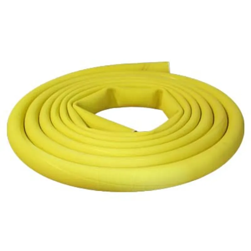 Pirate Brand - Hose, Air, Yellow, Nominal 3" ID x 3.65" OD, WP 400 PSI, Price Per 50‘ Increment