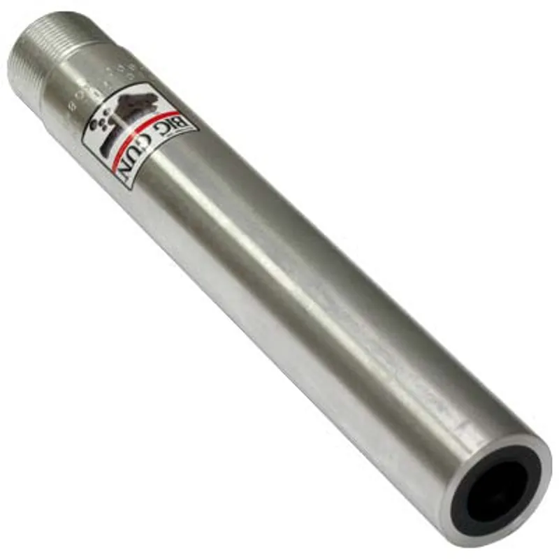 Pirate Brand - Nozzle, SiAION, Big Gun Long Venturi, 1-1/4" Entry, 1-1/4" NPSM Thread, Aluminum Jacket