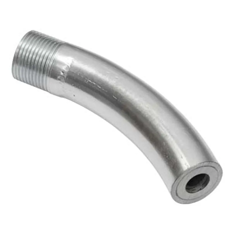 Pirate Brand - Nozzle, Boron Carbide, Banana, 40°, 8mm, .315" Bore, 3/4" Thread x 4-19/32" Length