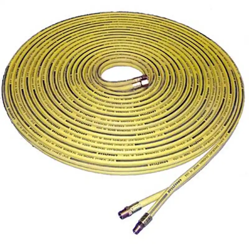 Pirate Brand - Hose, TWINLINE Control, Assembly, Yel/Yel w/Black Stripe, Nominal, 3/16" ID X 30‘