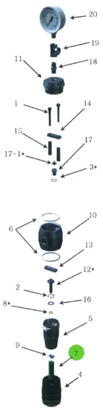 Pressure Spring; High-Pressure Fluid Regulator