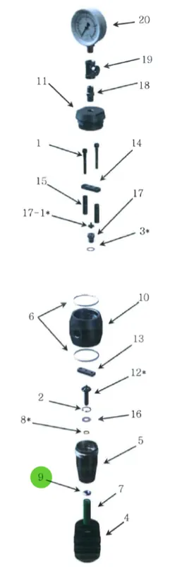 Spring Lockater; High-Pressure Fluid Regulator