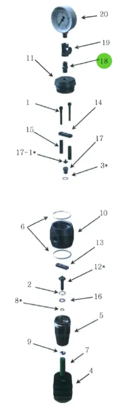 Nipple; High-Pressure Fluid Regulator