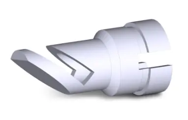 Wagner 2428283 X1 Angled Nozzle, 30°