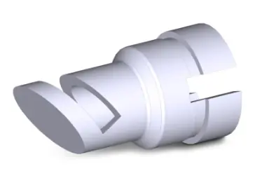 Wagner 2428284 X1 Angled Nozzle, 45°