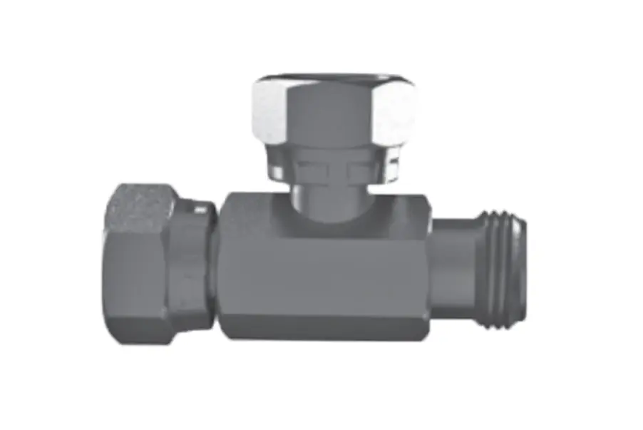 Hosco SST Stainless Steel Fittings and Adaptors, SST Tees, Female Straight X Male Straight X Female Straight