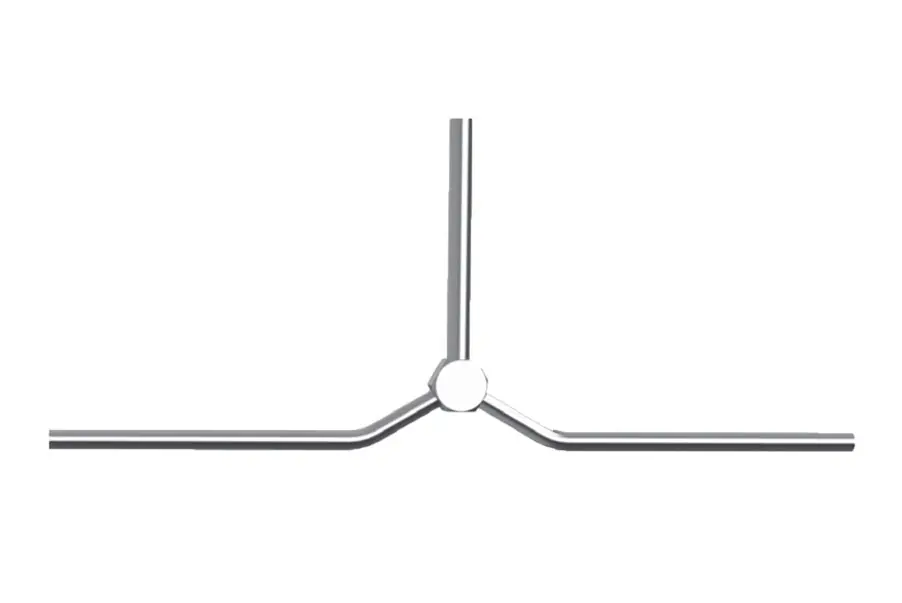 Hosco SST Stainless Steel Fittings and Adaptors, SST Tees, Tube x Tube