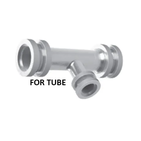 Hosco Stainless Steel Fittings and Adaptors, Prefis™ Connectors for Tube, Reducing Tees On Run and Branch